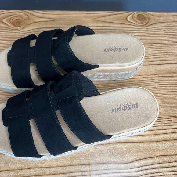 Dr. Scholl's Black Strap Sandals - Picture 10 of 12